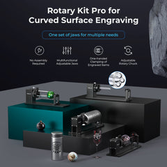 Rotary Kit Pro for Curved Surface Engraving Rotary Kit Pro for Curved Surface Engraving