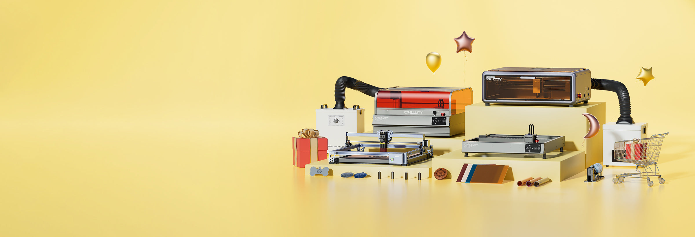 Create Freely with Falcon Laser in Every Field