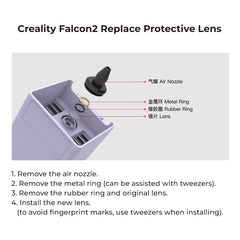 Falcon2 Replace Protective Lens Falcon2 Replace Protective Lens