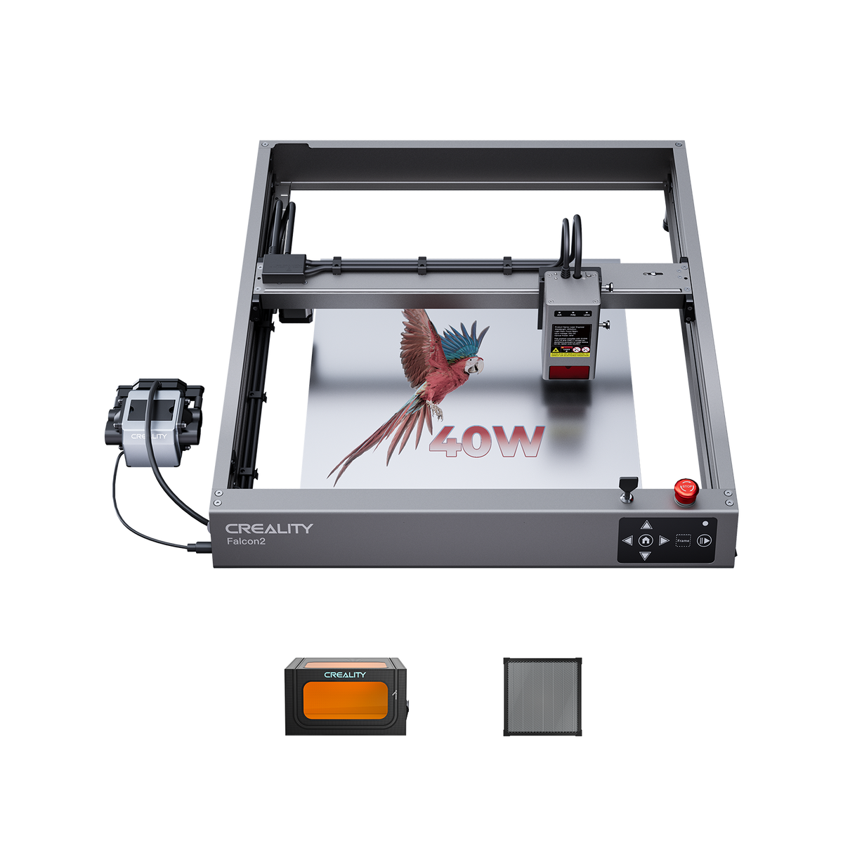 Bundle Falcon2 40W Laser Engraver and Cutter Protection Kits