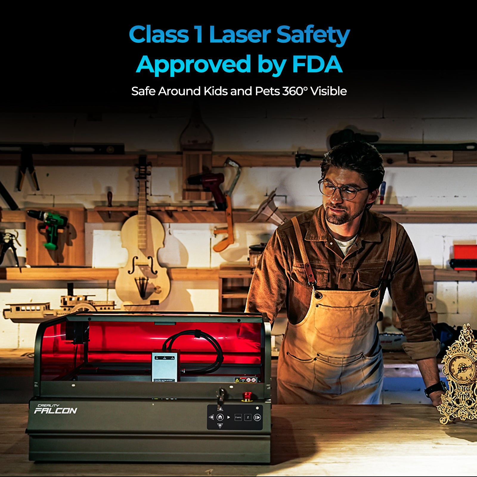 Falcon2 Pro S 22W Glass Cup Design Kits Laser Cutter and Engraver Falcon2 Pro S 22W Glass Cup Design Kits Laser Cutter and Engraver