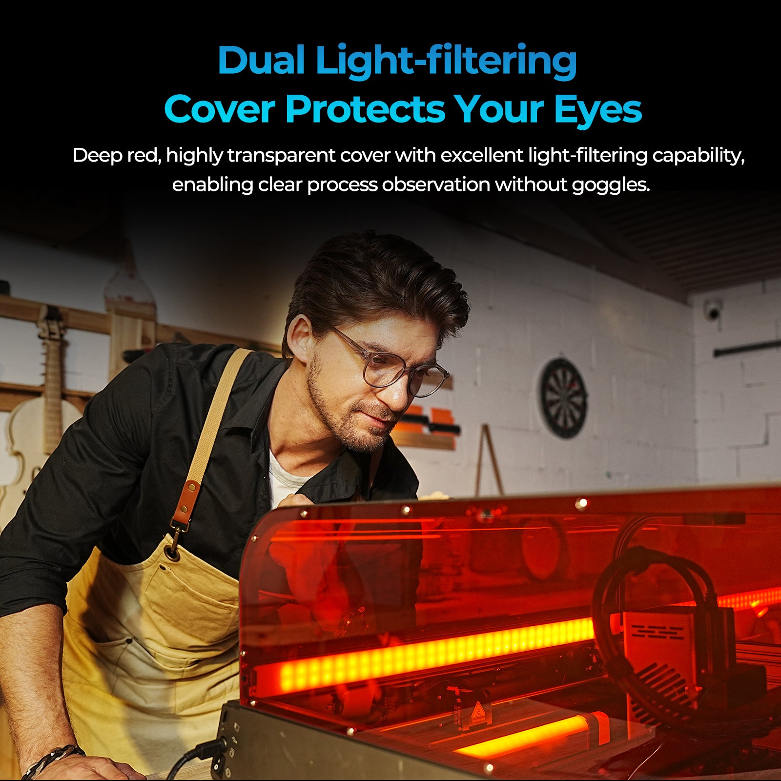 Falcon2 Pro S 22W Enclosed Laser Engraver and Cutter (Auto Focus) Falcon2 Pro S 22W Enclosed Laser Engraver and Cutter (Auto Focus)