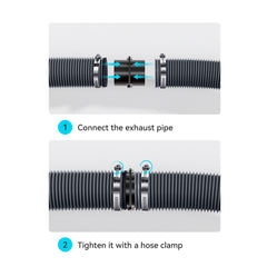 Creality Falcon Exhaust Pipe Extension for Laser Cutter and Engraver Creality Falcon Exhaust Pipe Extension for Laser Cutter and Engraver