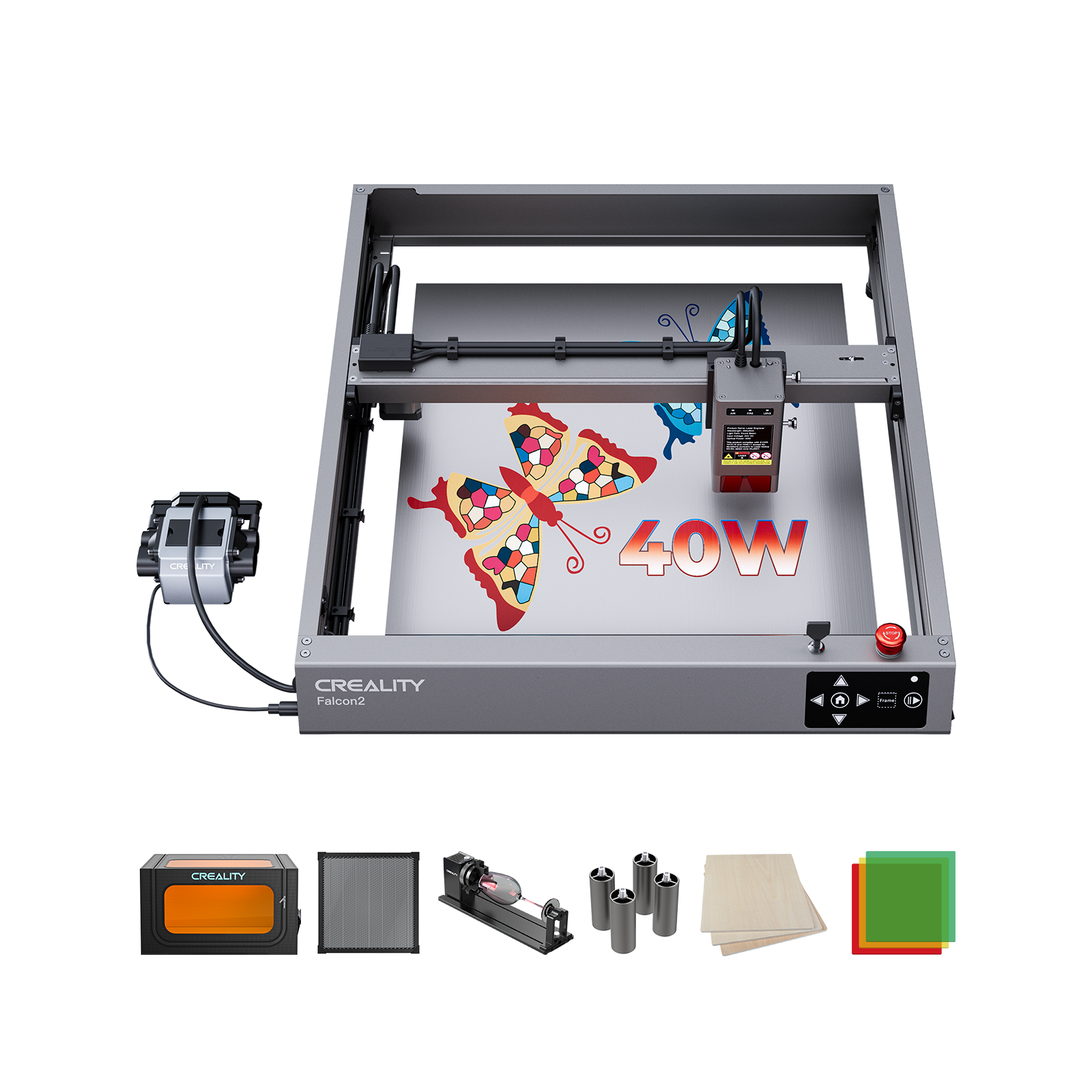 Falcon2 40W Diode Laser Engraver Falcon2 40W Diode Laser Engraver