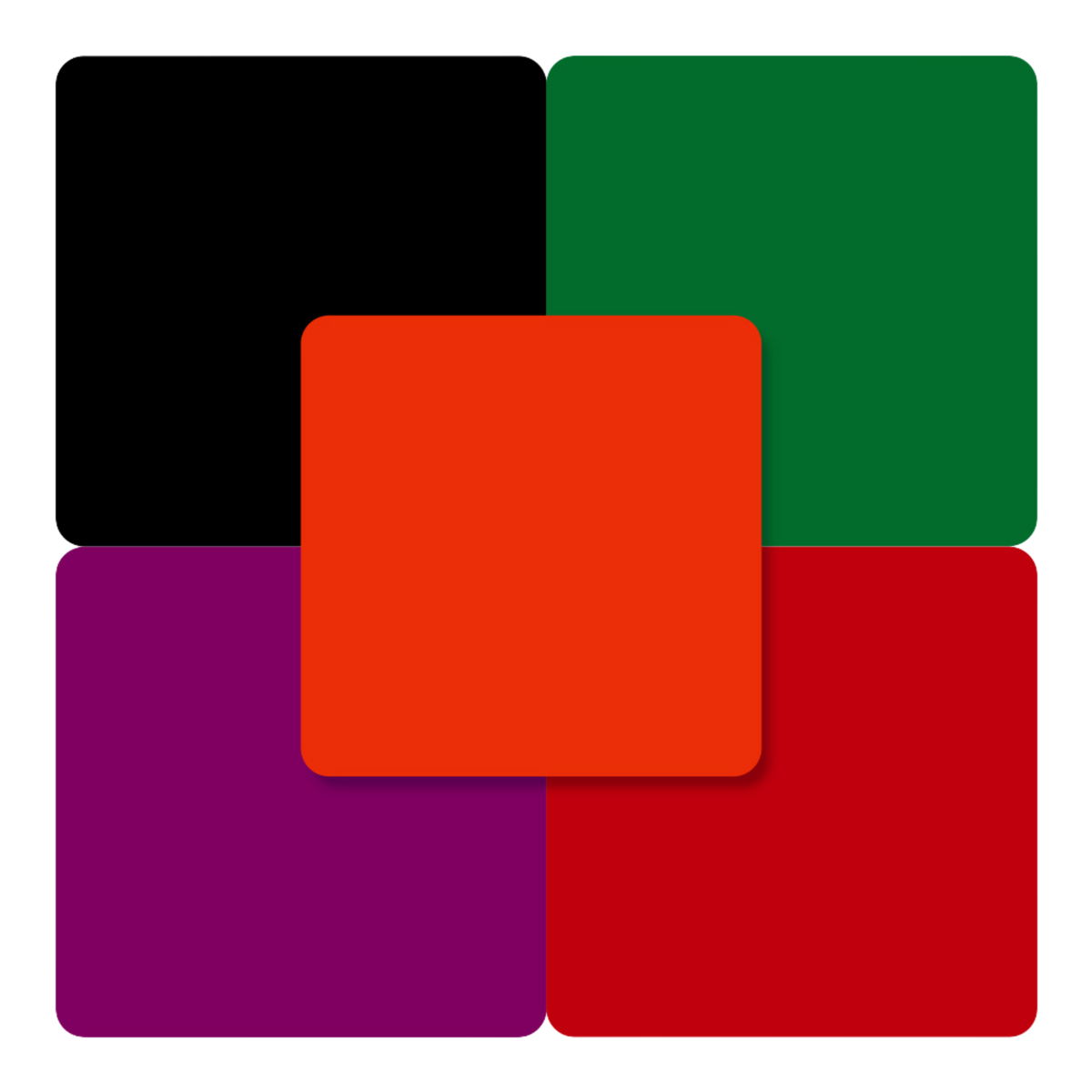 8x8x1/8'' Laser Module Opaque Glossy Colorful Acrylic Sheets（Intelligent recognition，10pcs）