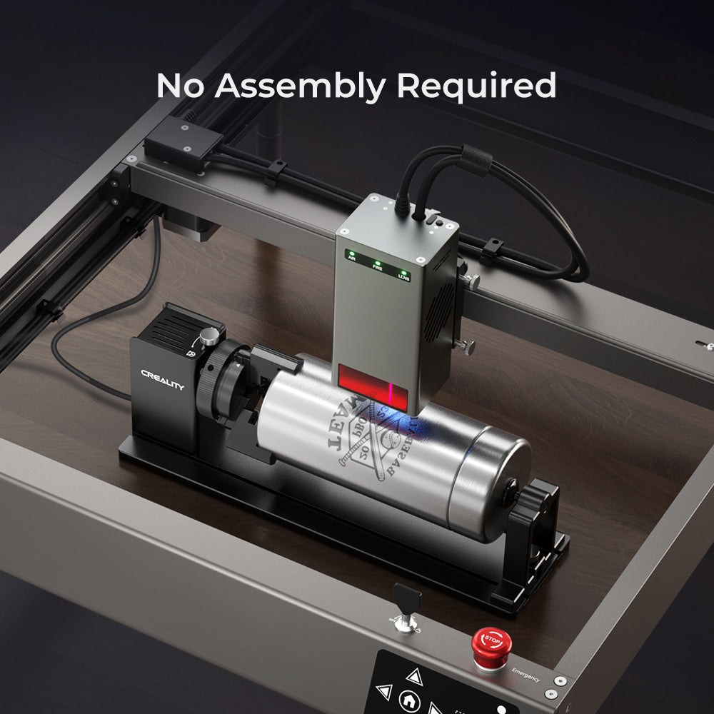 Rotary Kit Pro for Curved Surface Engraving