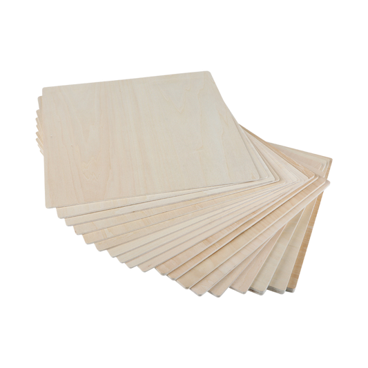 12×12'' Laser Module Basswood Plywood Sheets（Intelligent recognition with A1） 1600