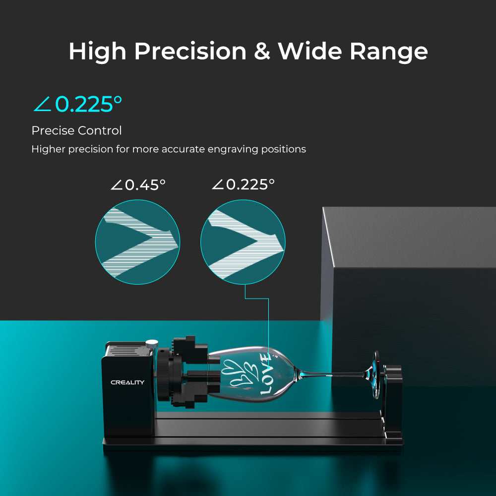 Rotary Kit Pro for Curved Surface Engraving