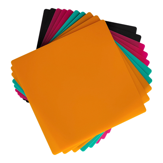 8x8x1/8'' Laser Module Frosted Colorful Acrylic Sheets（Intelligent recognition with A1） 1600
