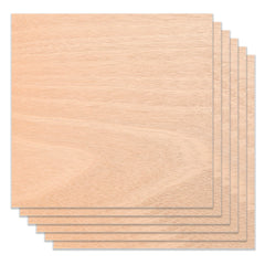 Crafting Bundle: Thickness Basswood 10pcs and Mahogany Plywood 6pcs