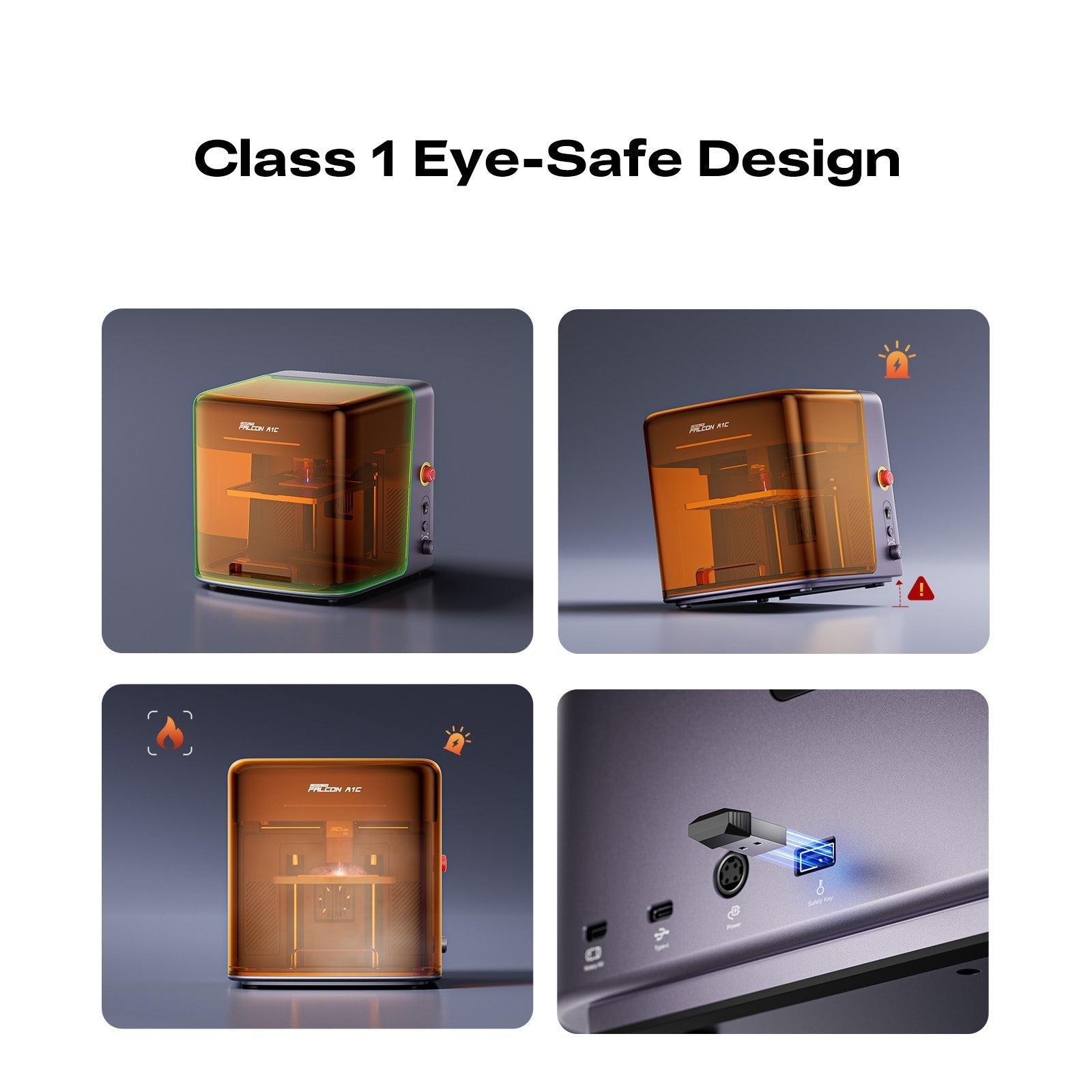 Creality Falcon A1C Laser Engraver with AI Camera