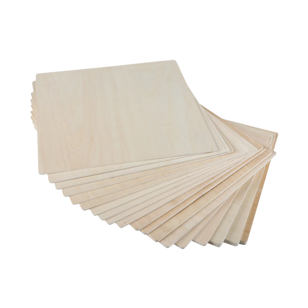 Basswood Plywood Sheets 8*8*1/8'' - Pack of 10pcs