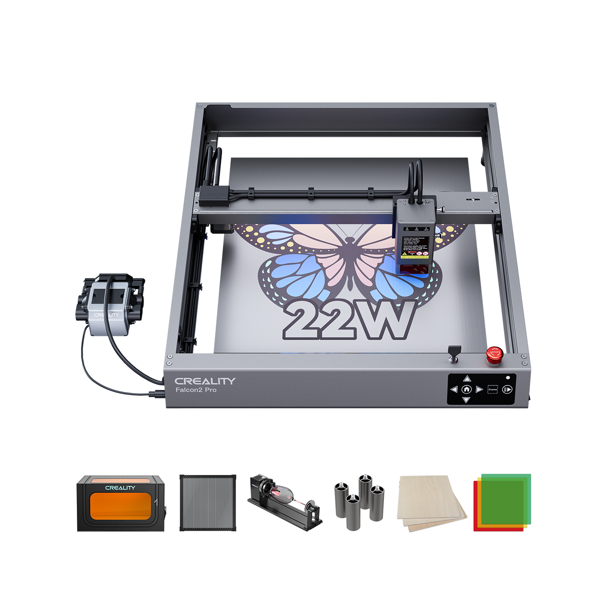 Falcon2 40W/22W Laser Engraver and Cutter All-in-One Kits