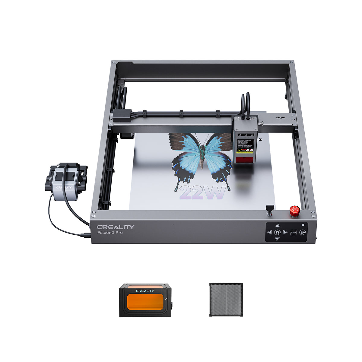 Bundle Falcon2 22W Laser Engraver and Cutter Protection Kits