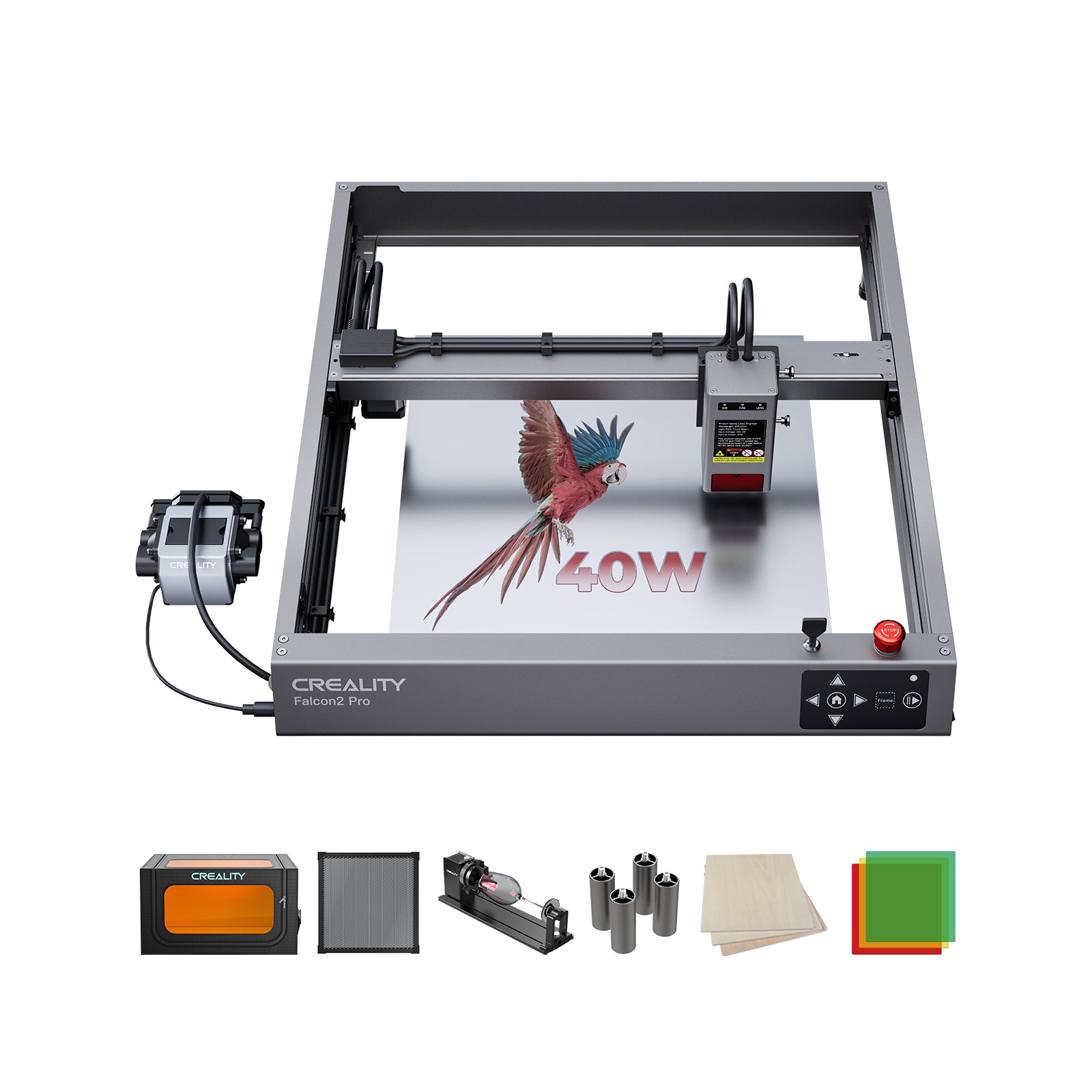 Falcon2 40W/22W Laser Engraver and Cutter All-in-One Kits