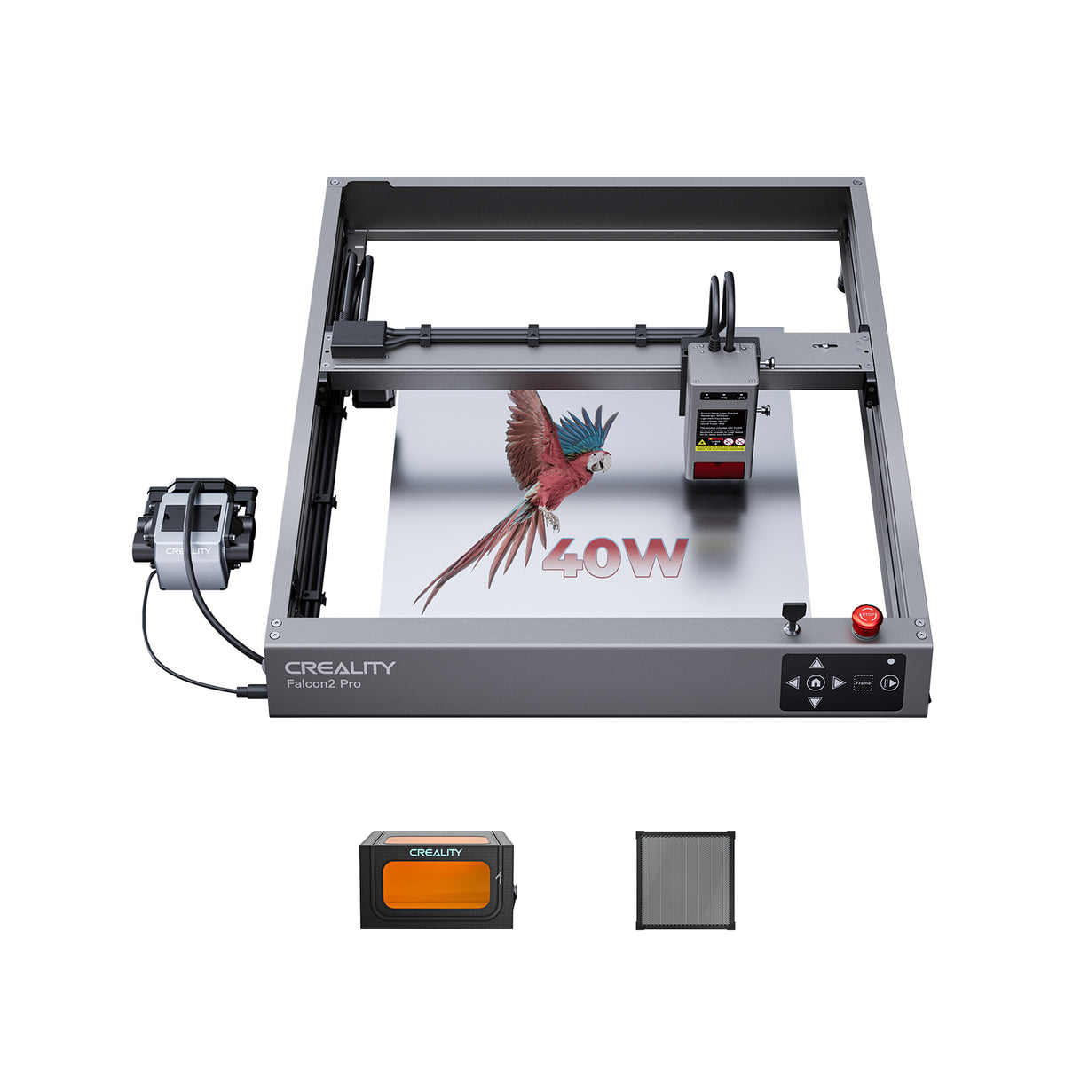 Bundle Falcon2 40W Laser Engraver and Cutter Protection Kits