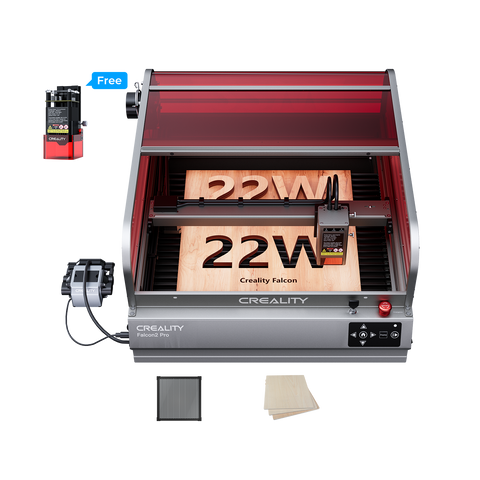 Falcon2 Pro 40W and 22W Enclosed Laser Engraver and Cutter