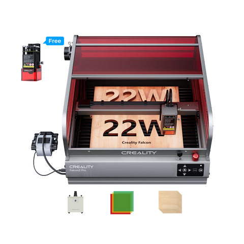 Falcon2 Pro 40W and 22W Enclosed Laser Engraver and Cutter