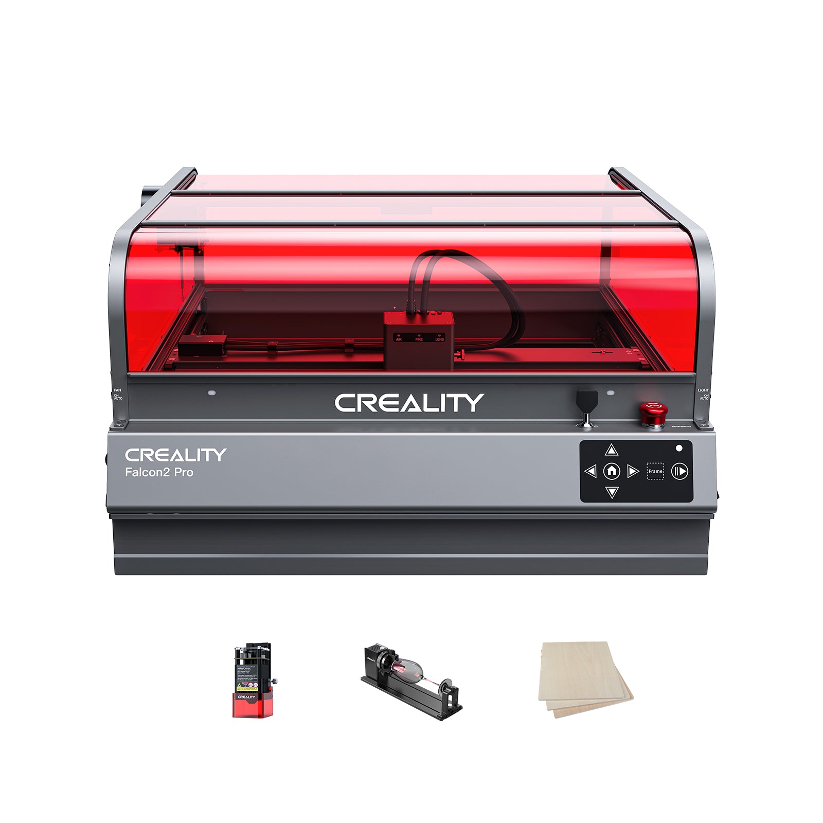 Falcon2 Pro 40W Enclosed Laser Engraver and Cutter Basic Kits