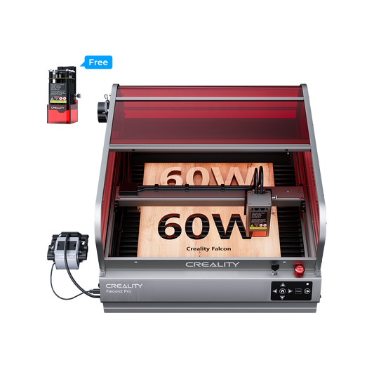 Falcon2 Pro 60W Enclosed Laser Engraver and Cutter 1600