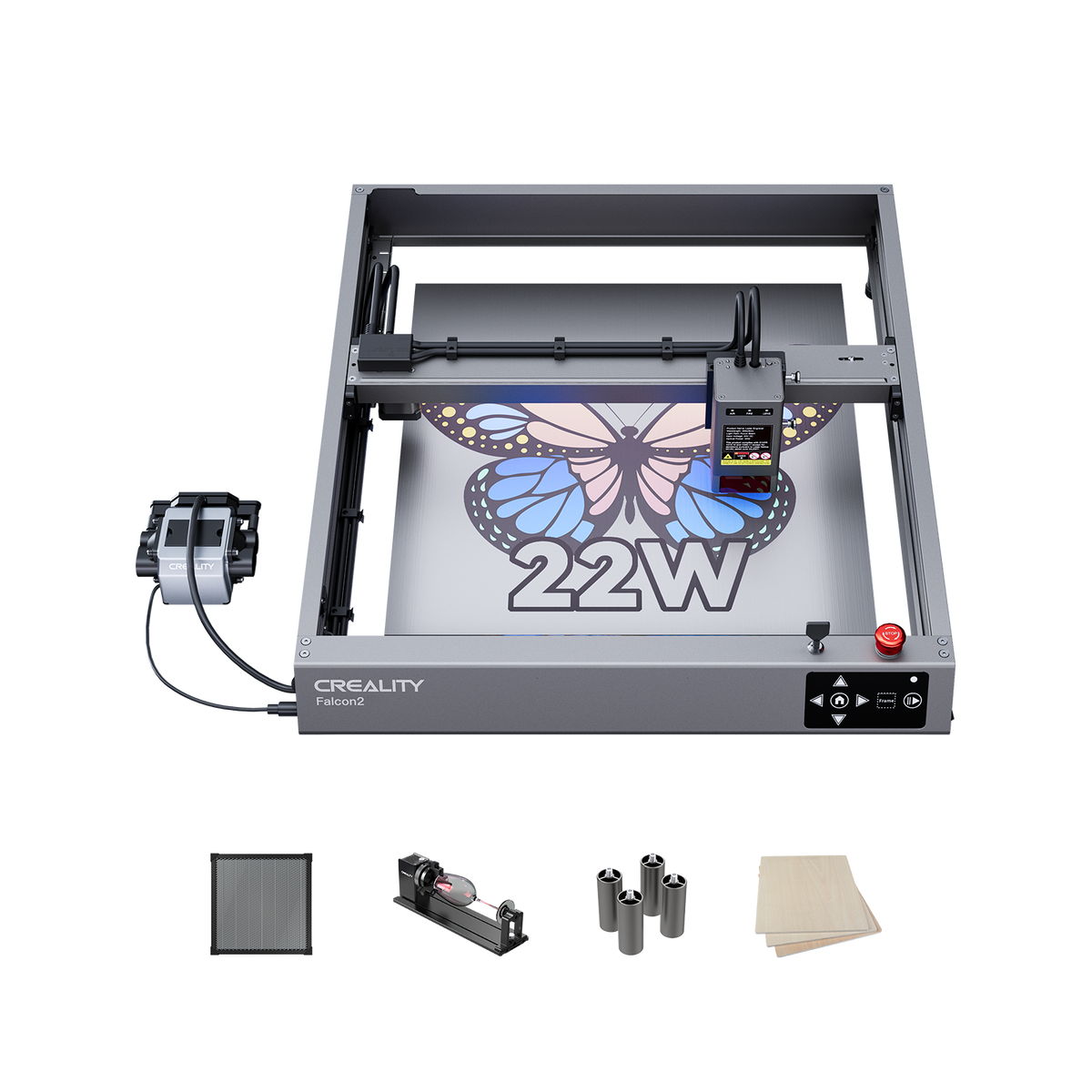 Bundle Falcon2 22W Laser Engraver and Cutter Extension Kits