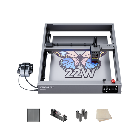 Bundle Falcon2 22W Laser Engraver and Cutter Protection Kits
