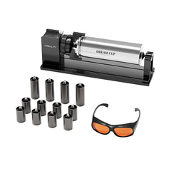 Creality Falcon Rotary Kit Pro Upgrade Package for Falcon A1 Enclosed Laser Engraver and Cutter
