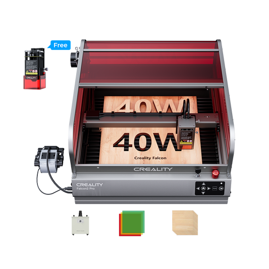 Falcon2 Pro 22W/40W/60W Enclosed Laser Engraver and Cutter Protection Kits 1600