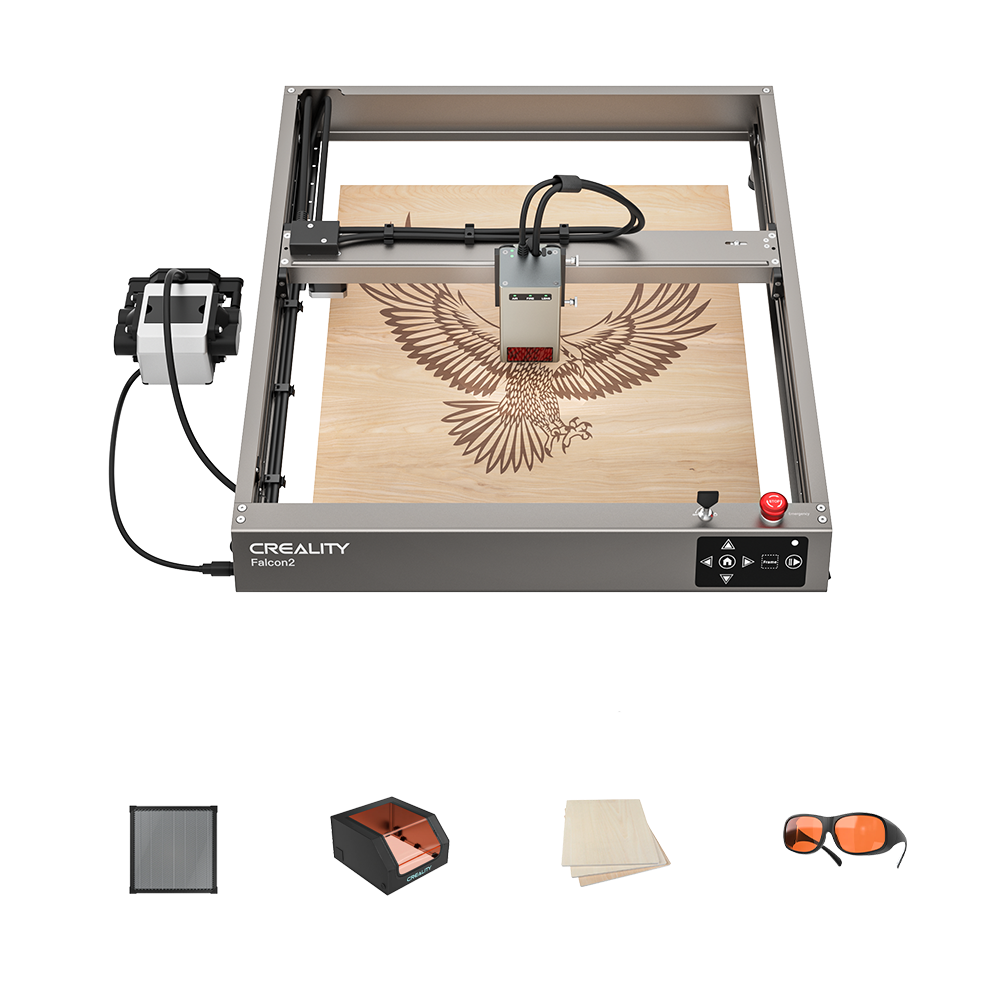 Falcon2 12W Laser Engraver and Cutter Protection Engraving Kits