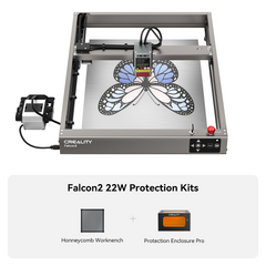 Bundle Falcon2 22W Laser Engraver and Cutter Protection Kits