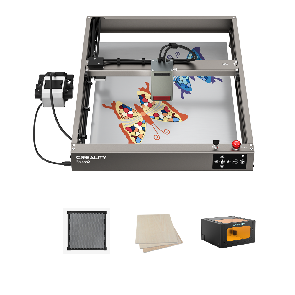 Falcon2 40W Laser Engraver and Cutter Ultimate Engraving Package