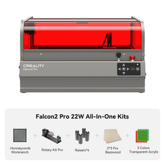 Falcon2 Pro 40W and 22W Enclosed Laser Engraver and Cutter