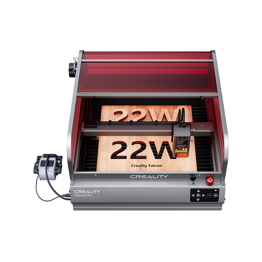 Falcon2 Pro 22W Enclosed Laser Cutter and Engraver Bundle 1600