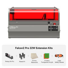 Falcon2 Pro 40W and 22W Enclosed Laser Engraver and Cutter