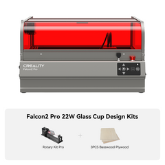 Falcon2 Pro 40W and 22W Enclosed Laser Engraver and Cutter