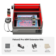 Falcon2 Pro 40W and 22W Enclosed Laser Engraver and Cutter