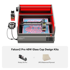 Falcon2 Pro 40W and 22W Enclosed Laser Engraver and Cutter