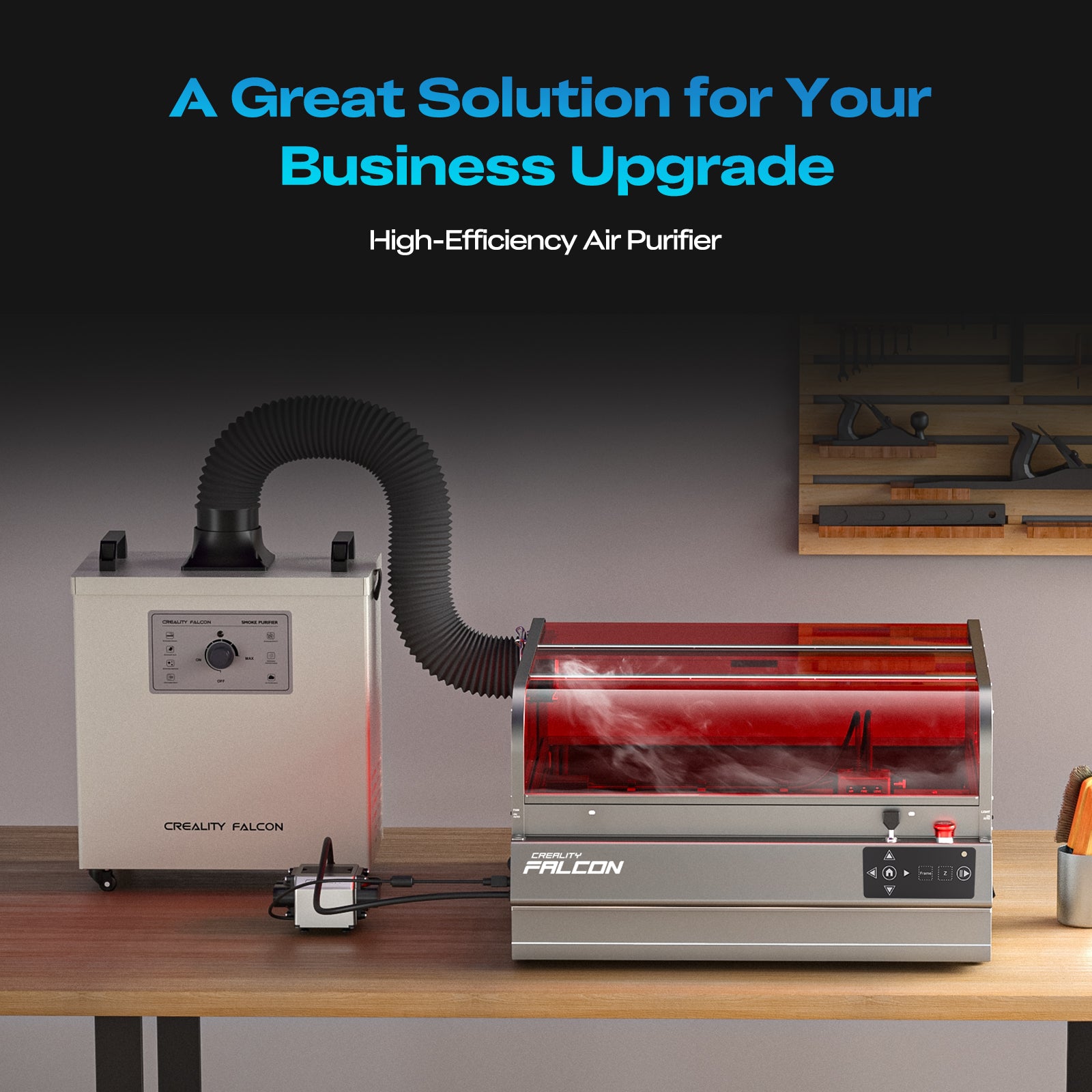 Creality Falcon2 Pro S 40W Laser Engraver and Cutter (Auto Focus)