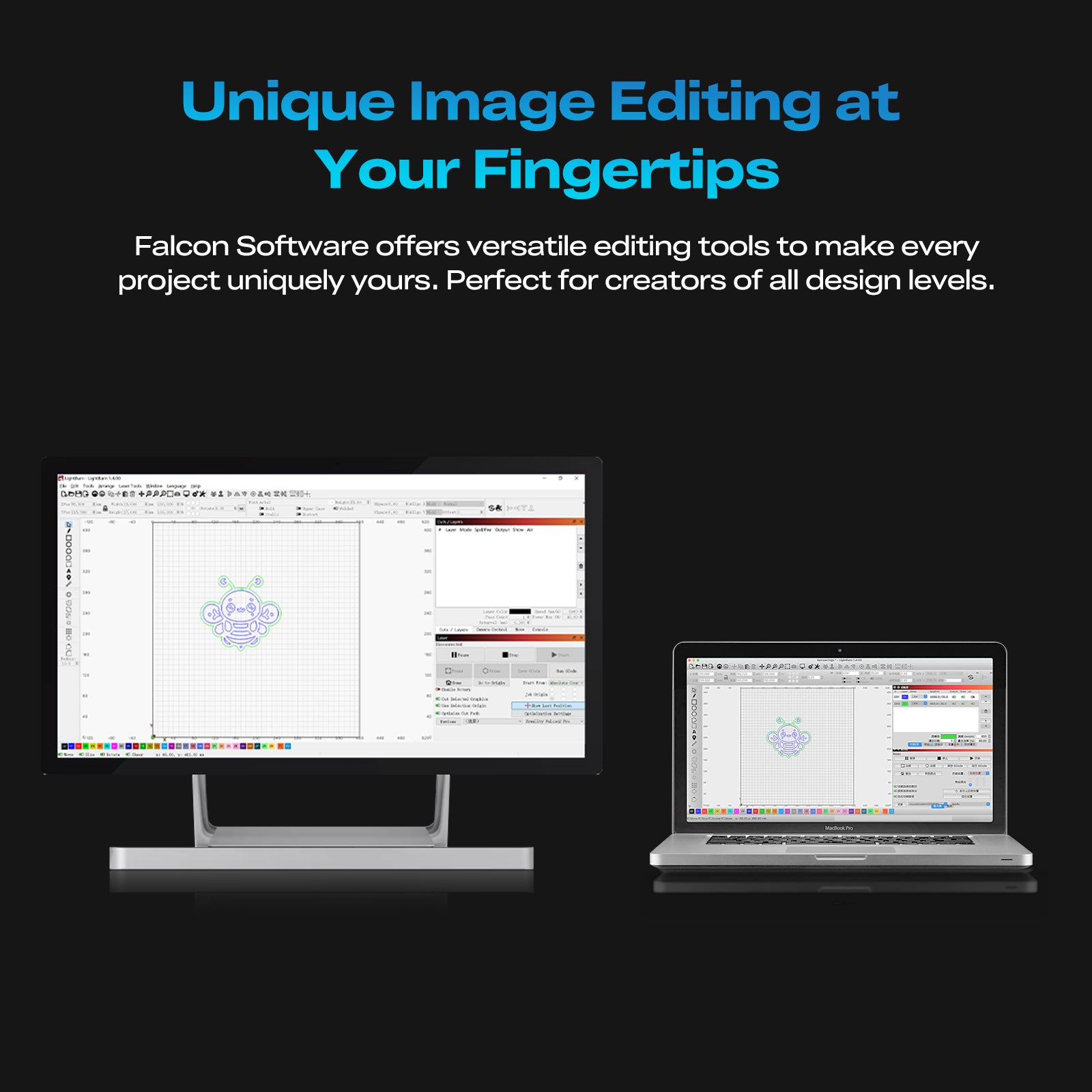 Creality Falcon2 Pro S 40W Laser Engraver and Cutter (Auto Focus)