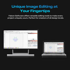 Falcon2 Pro S 40W Enclosed Laser Engraver and Cutter (Auto Focus)