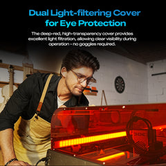 Falcon2 Pro S 40W Enclosed Laser Engraver and Cutter (Auto Focus)