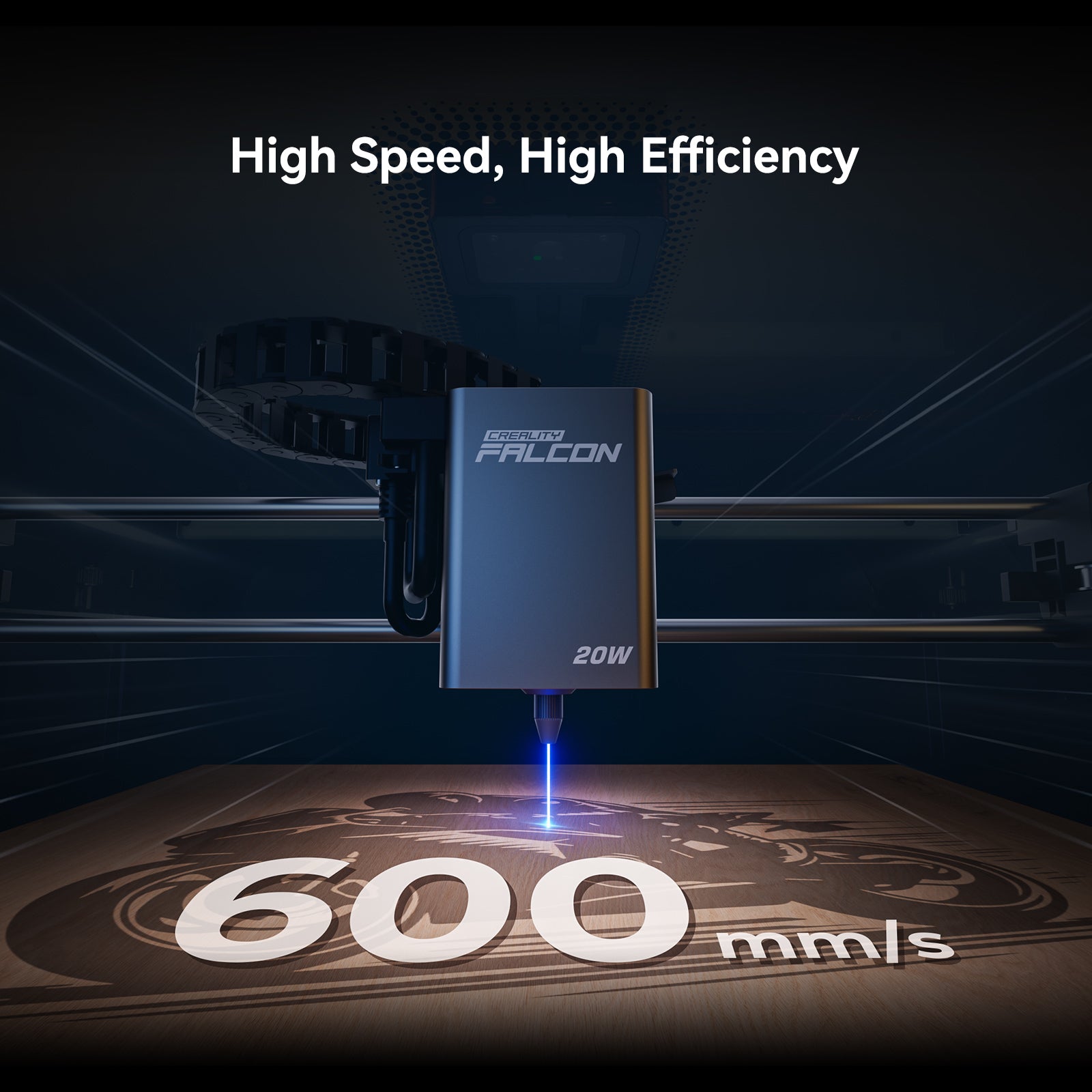 Creality Falcon A1 Pro 20W Dual-Laser Engraver