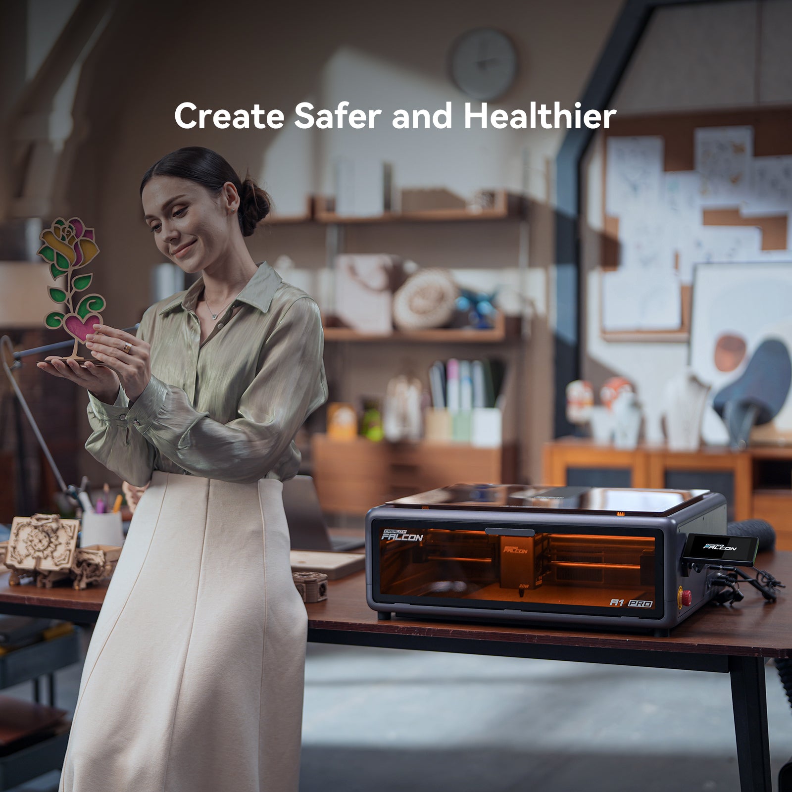 Creality Falcon A1 Pro 20W Dual-Laser Engraver