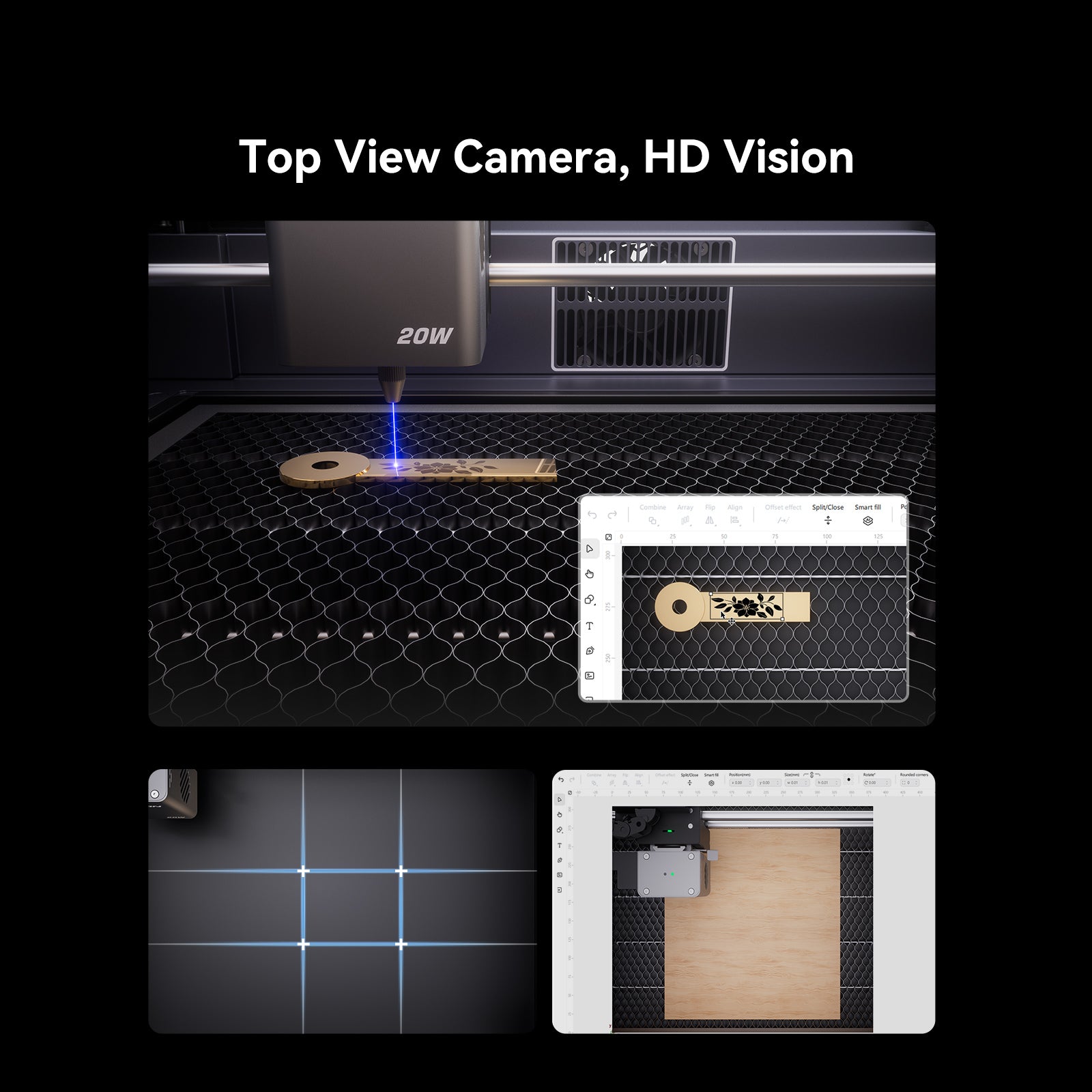 Creality Falcon A1 Pro 20W Dual-Laser Engraver