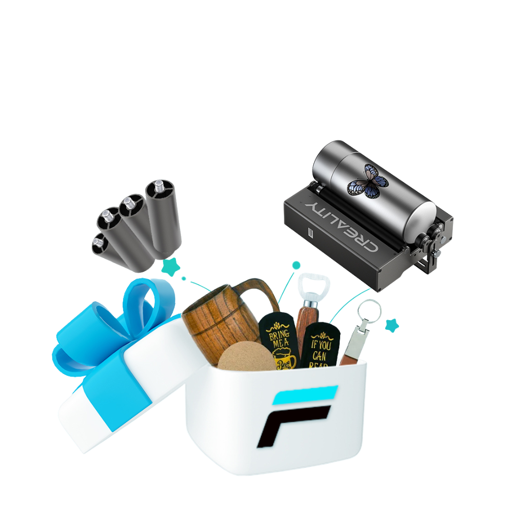 Beer Bottle DIY Gift Set For 22W 40W 60W 12W Laser Cutter and Engraver