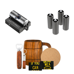 Beer Bottle DIY Gift Set For 22W 40W 60W 12W Laser Cutter and Engraver