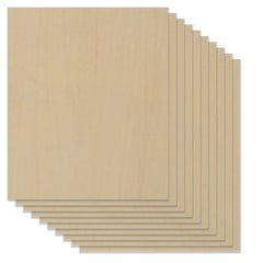 Thickness Basswood Plywood 8.27x11.7x0.12" for Laser Engraving - Pack of 10pcs