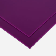 Purple Opaque Acrylic Sheets 12"x12"x1/8" for Laser Cutting - 3pcs