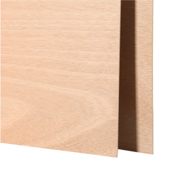 Mahogany Plywood 1/8" x 11.8" x 11.8" for Laser Engraving and Cutting - Pack of 6pcs