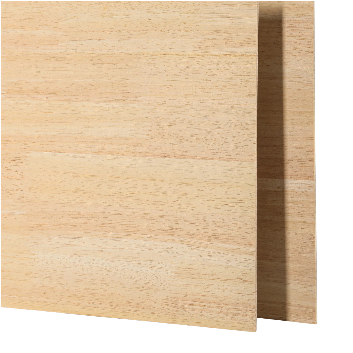 Rubberwood Spliced Plywood 1/8" x 11.8" x 11.8" for Laser Engraving and Cutting - 6pcs